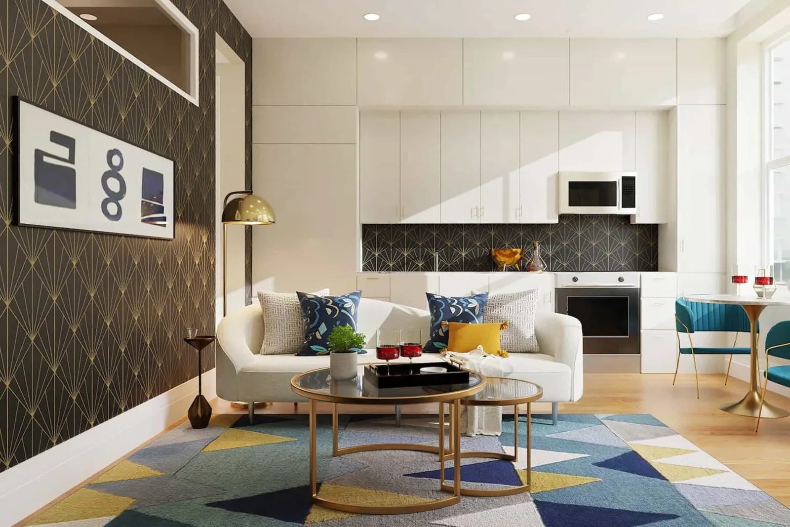 using pattern in interior design
