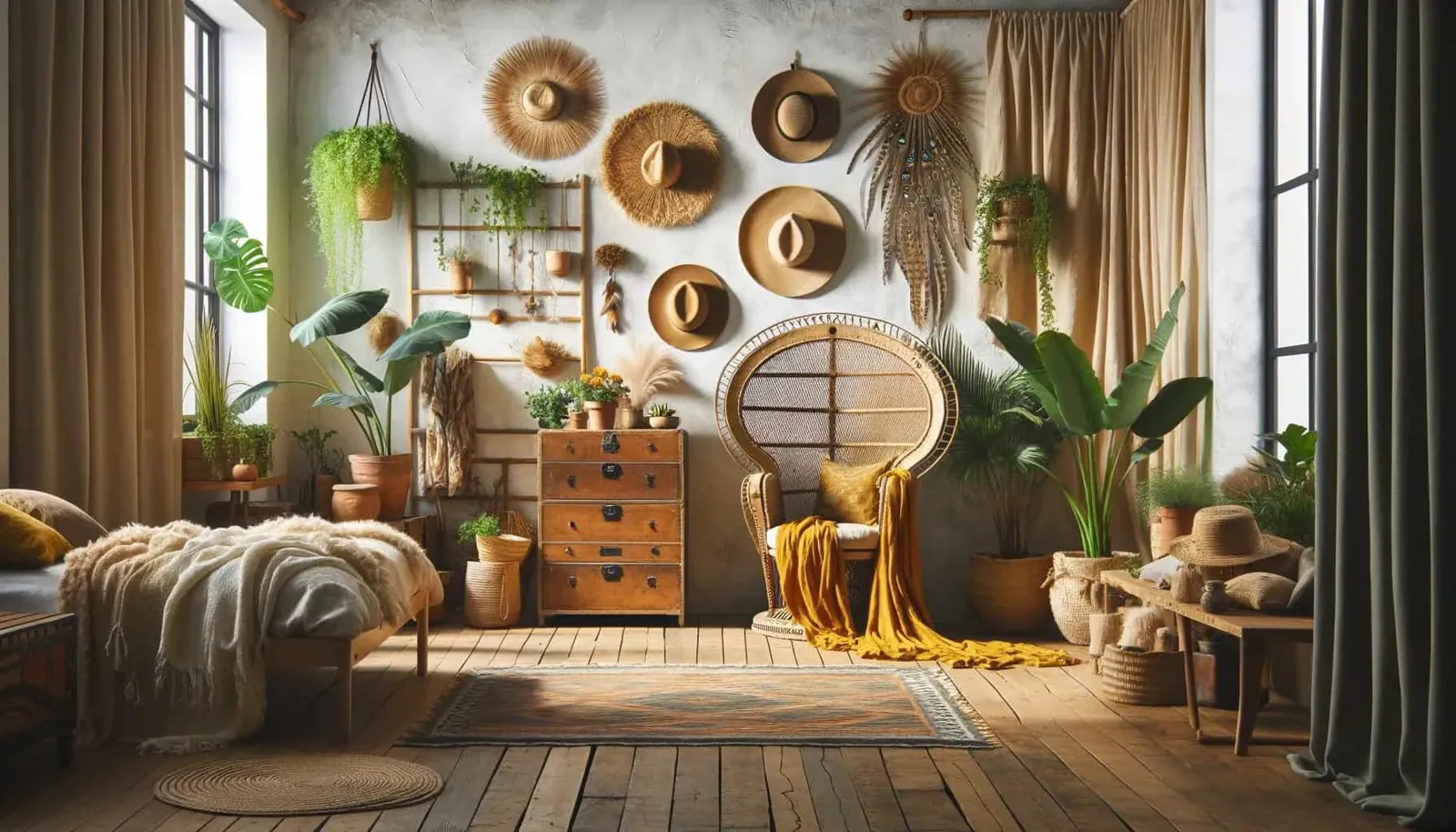 Bohemian (Boho) style interior