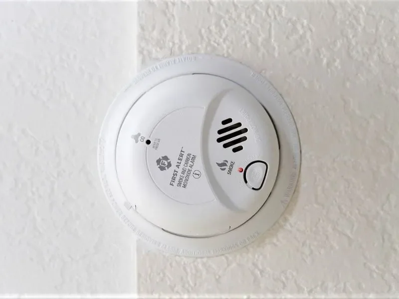 Smoke and CO Detector Alarm