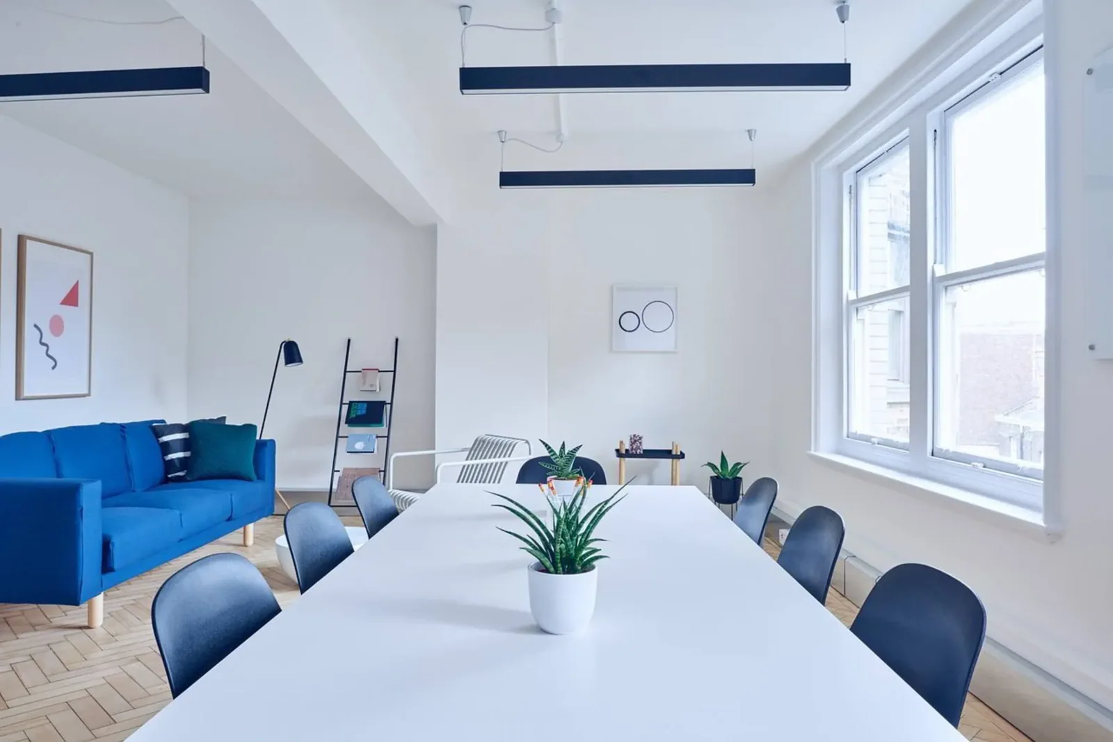 Feng shui organized dining room