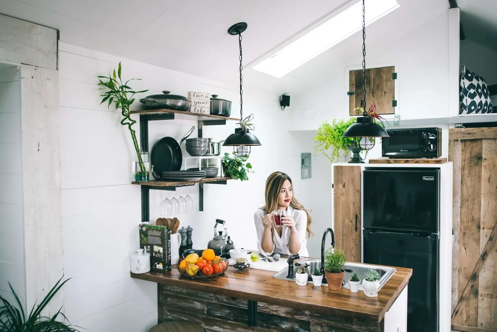 green design in industrial interior design