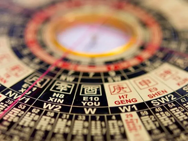 Chinese feng shui compass lo pan