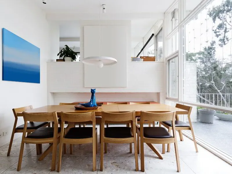 mid century interior design scene