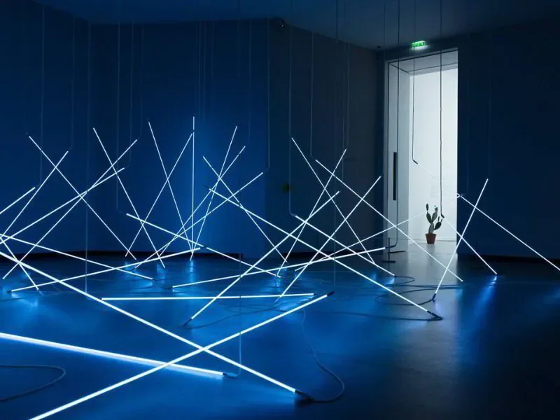 interior lighting design artwork