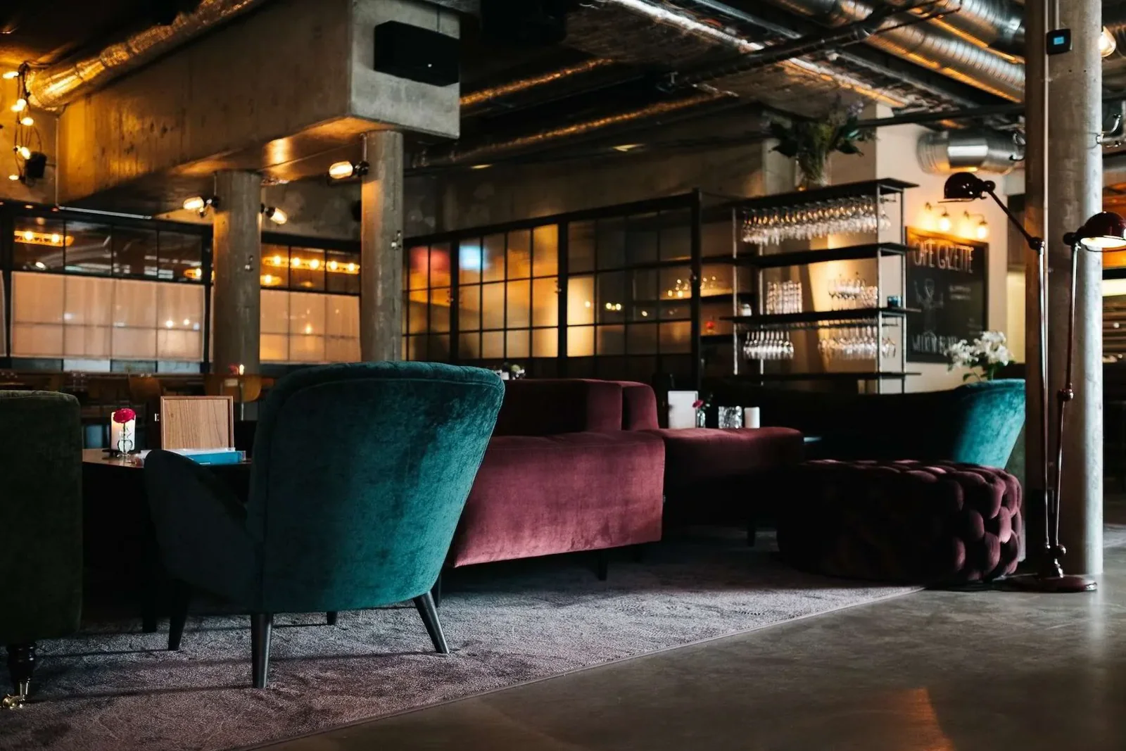 vents and ducts in industrial interior design