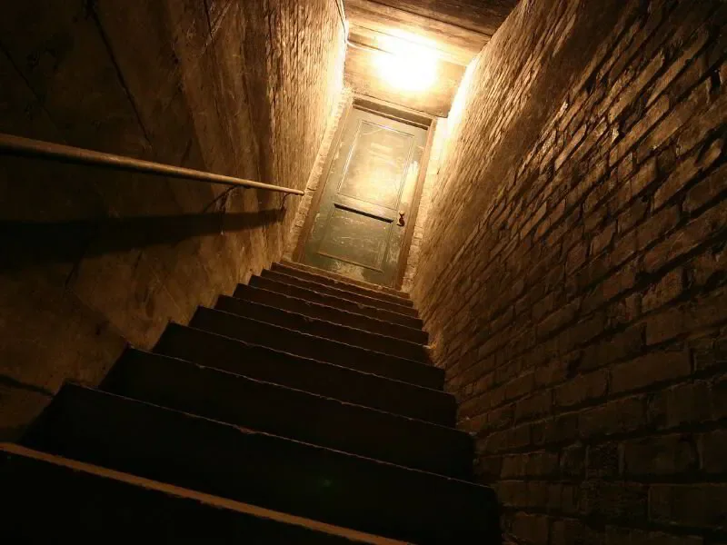 Unfinished basement