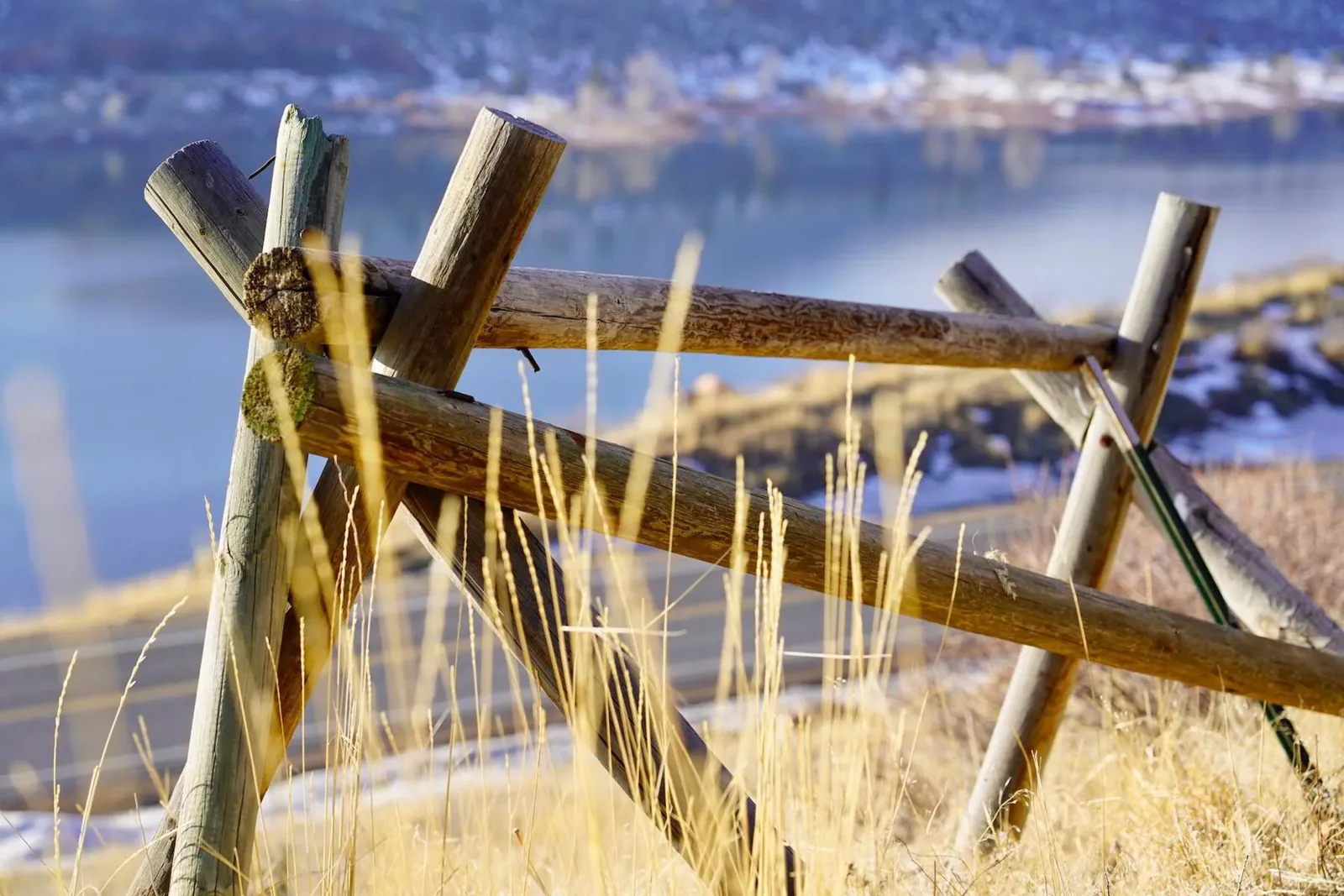 reclaimed wood fence