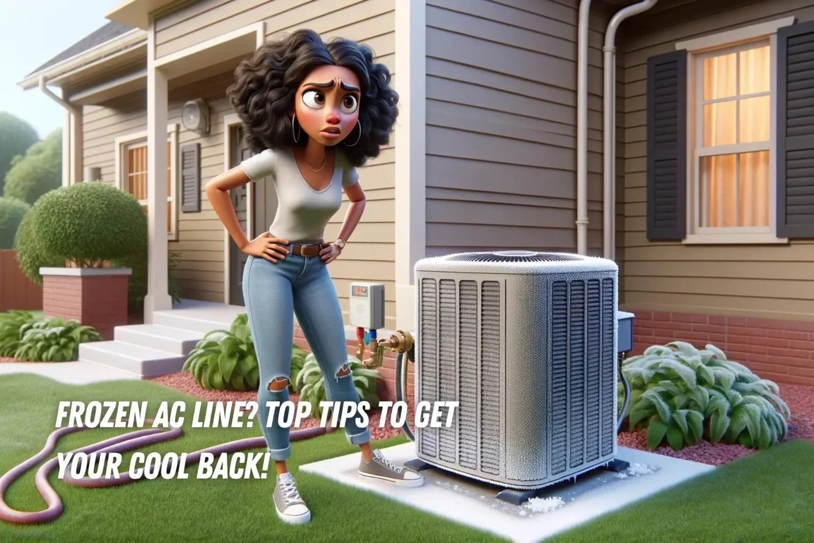 Frozen AC Line? Top Tips to Get Your Cool Back!